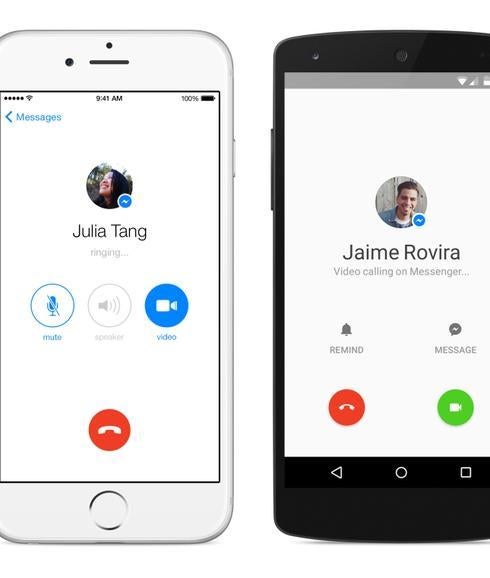 Las videollamadas de Facebook ya están disponibles también en España
