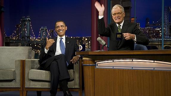 David Letterman deja 'Late Show' rodeado de famosos y presidentes