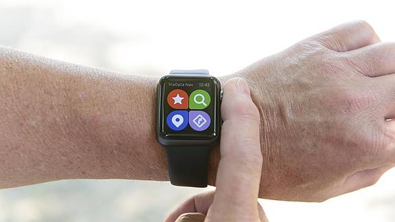 La primera aplicación de 'smartwatch' para personas con problemas de visión