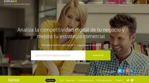 Indicex, la web que analiza la competitividad digital de las pymes