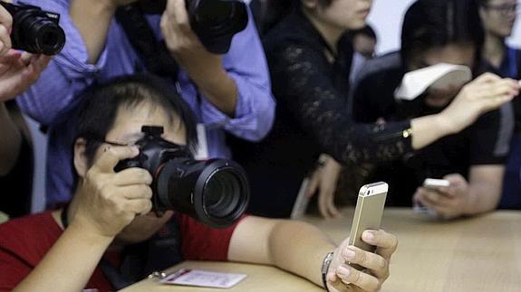 China, un país saturado de 'smartphones'