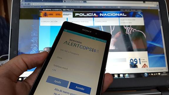 La 'app' de la Policía y Guardia Civil cumple un año con más de 5.600 alertas