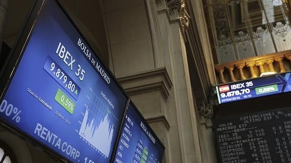 El Ibex-35 no puede con los 10.000 puntos