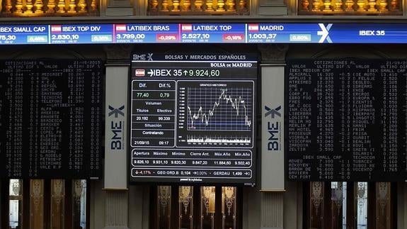 El Ibex, en mínimos desde 2013