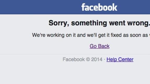 Facebook sufre una caída en todo el mundo