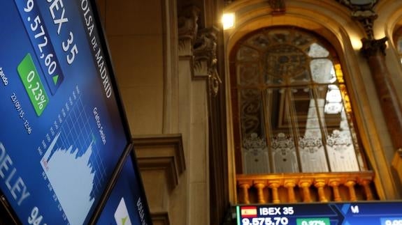 El Ibex-35 recupera los 9.500 puntos