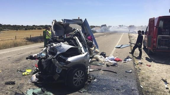 2015 dejó 1.126 personas muertas en las carreteras, seis menos que en 2014