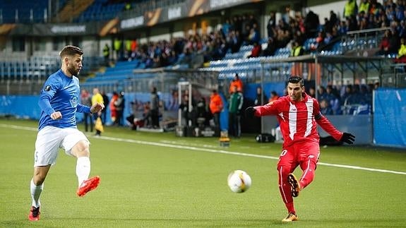 El Sevilla se hiela en Noruega