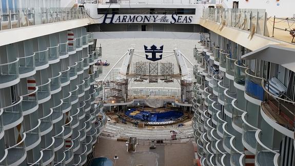 El crucero más tecnológico del mundo, a punto de zarpar