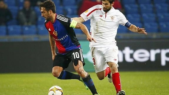 El Sevilla se queda sin ideas en Suiza