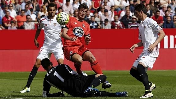 El Sevilla se aleja de Europa por otro pinchazo en casa