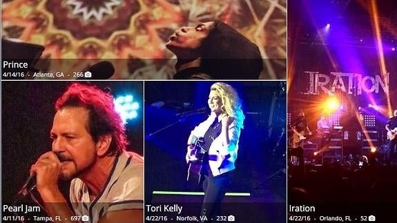 Spotify adquiere una plataforma para ofrecer fotos y vídeos de conciertos