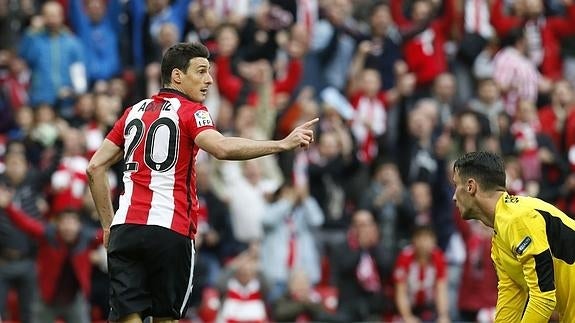 Los goles de Aduriz certifican la quinta plaza al Athletic