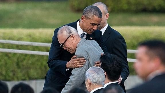 Obama: «Hace 71 años, la muerte cayó del cielo»