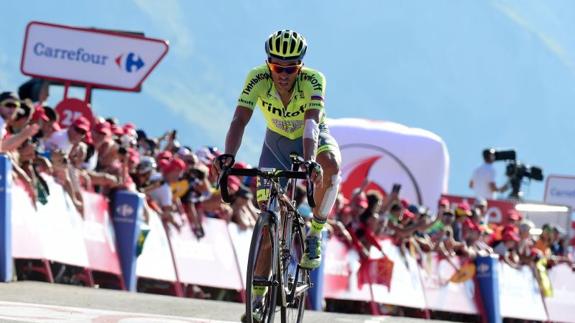 Contador: «El objetivo no es el podio, pero intentaré algo»