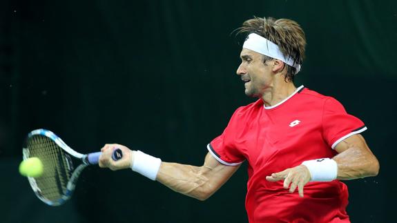 Ferrer logra el 5-0 y cierra la puerta de la segunda de la Davis