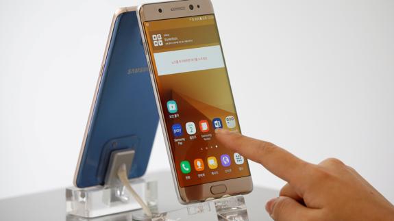 Evacúan un avión en EE UU tras la explosión de un Samsung Galaxy Note 7
