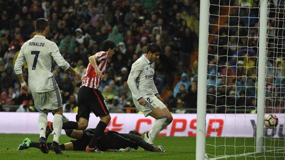Morata derriba a un meritorio Athletic