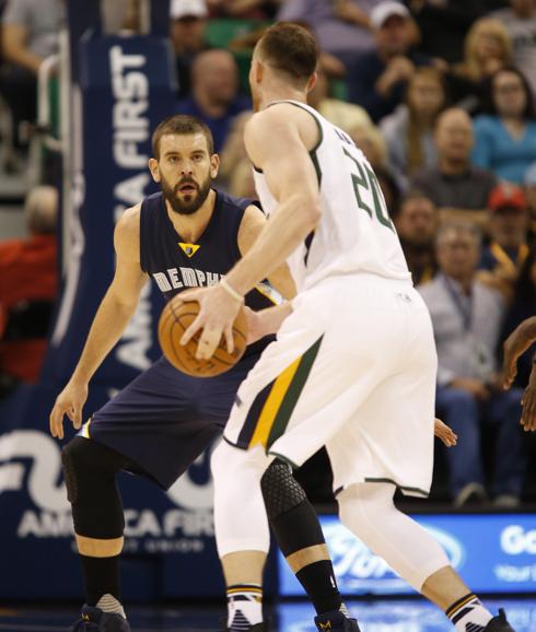 La mejor versión de Marc Gasol da el triunfo a los Grizzlies