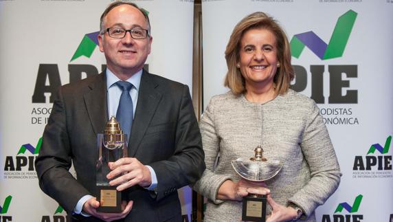 Fátima Báñez, premio Secante de la APIE