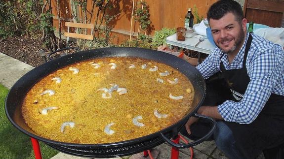 La paella española triunfa en Londres a domicilio