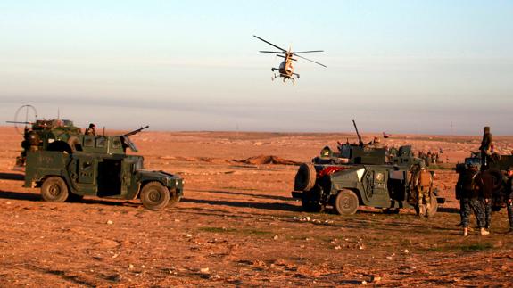 Las fuerzas iraquíes reconquistan dos localidades al sur de Mosul