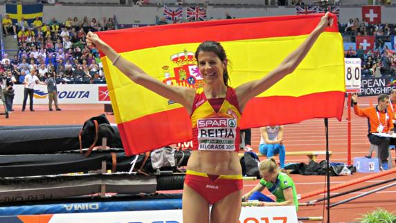 Plata de primera ley para Ruth Beitia en Belgrado