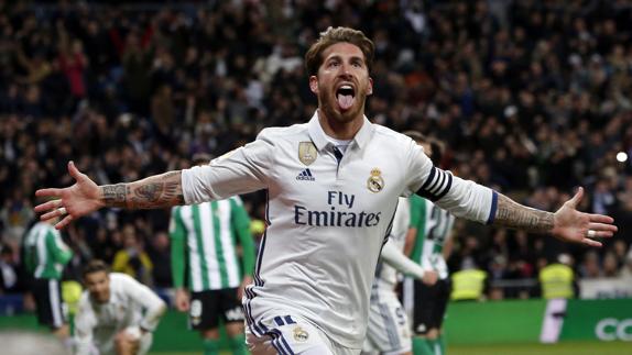 Sergio Ramos, más eficaz que la 'BBC'