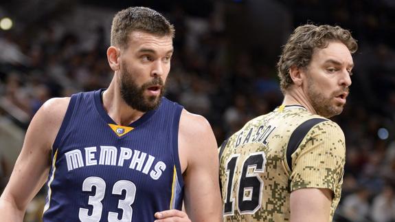 Marc gana a Pau el duelo de los Gasol, pero Grizzlies cae ante Spurs