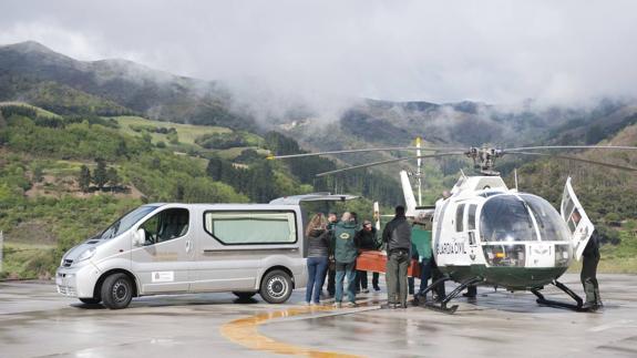 Rescatan los cuerpos de los tres montañeros que murieron en los Picos de Europa