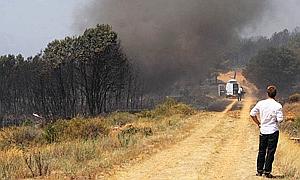 Castrocontrigo, el mayor siniestro forestal desde 2003, cuando un incendio provocado arrasó 8.000 hectáreas en Ávila y Salamanca