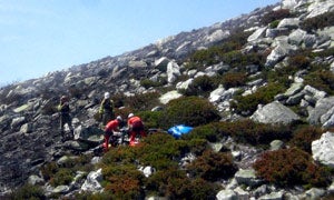 La Guardia Civil rescató a 55 personas en la montaña leonesa durante el 2012
