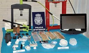 Detienen a seis personas en Ponferrada con 852 gramos de cocaína