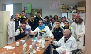 El Segovia Futsal colabora con la asociación de discapacitados ADISIL