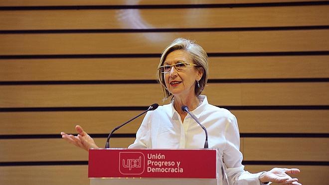 Rosa Díez: «Quienes no acudan a votar están indultando a los corruptos»