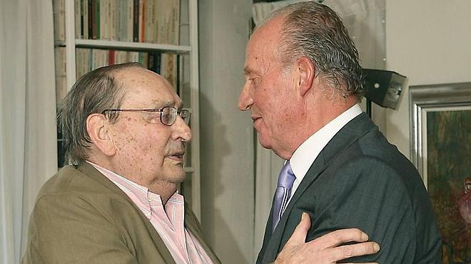 Un rey y un escritor, en tres encuentros