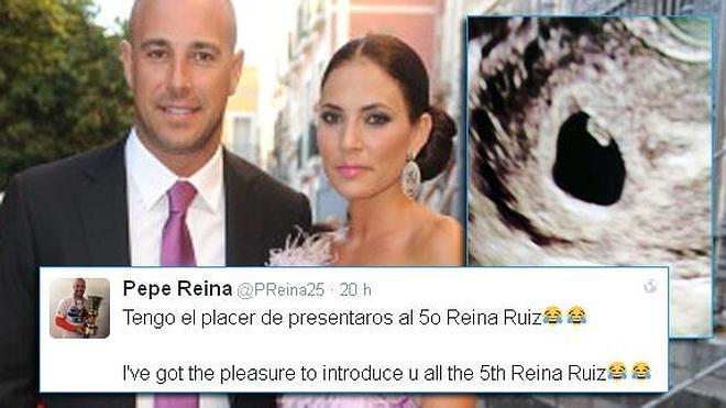 Pepe Reina volverá a ser padre por quinta vez
