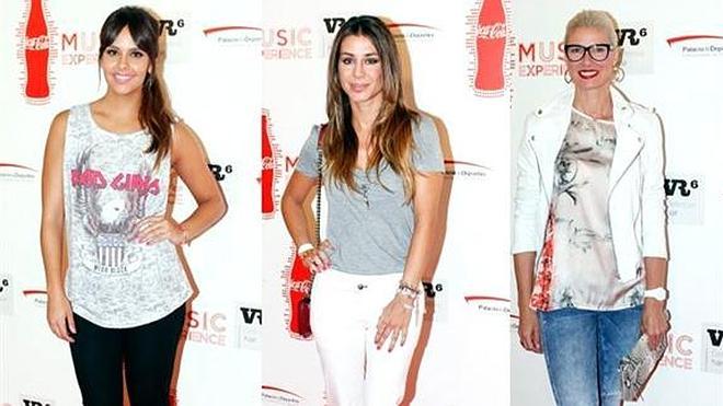 Muchos famosos acudieron al concierto de Miley Cyrus