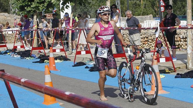 Juan Ojanguren domina en Grijota