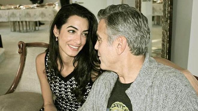 Clooney se lleva a la suegra y a la novia a su refugio italiano