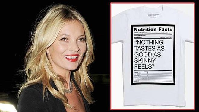 Kate Moss vuelve a crear polémica por su lema proanorexia