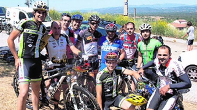 Éxito total de participación en la III quedada BTT Ledrada-Sanchotello