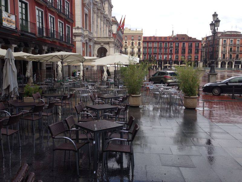 Las tormentas protagonizan la tarde en Castilla y León