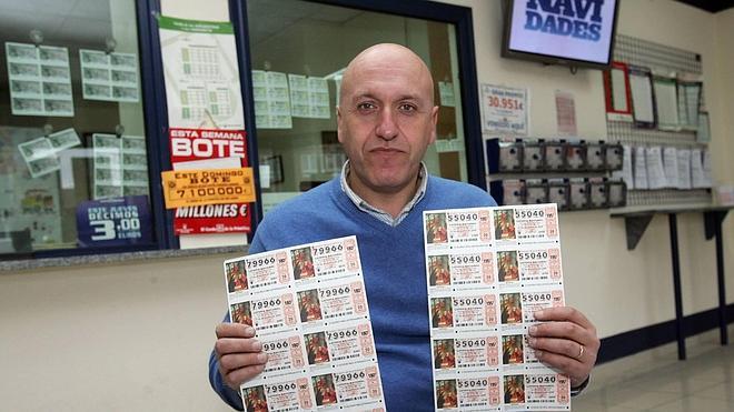 Un tercer premio de la Lotería Nacional se va a un bar de Valseca