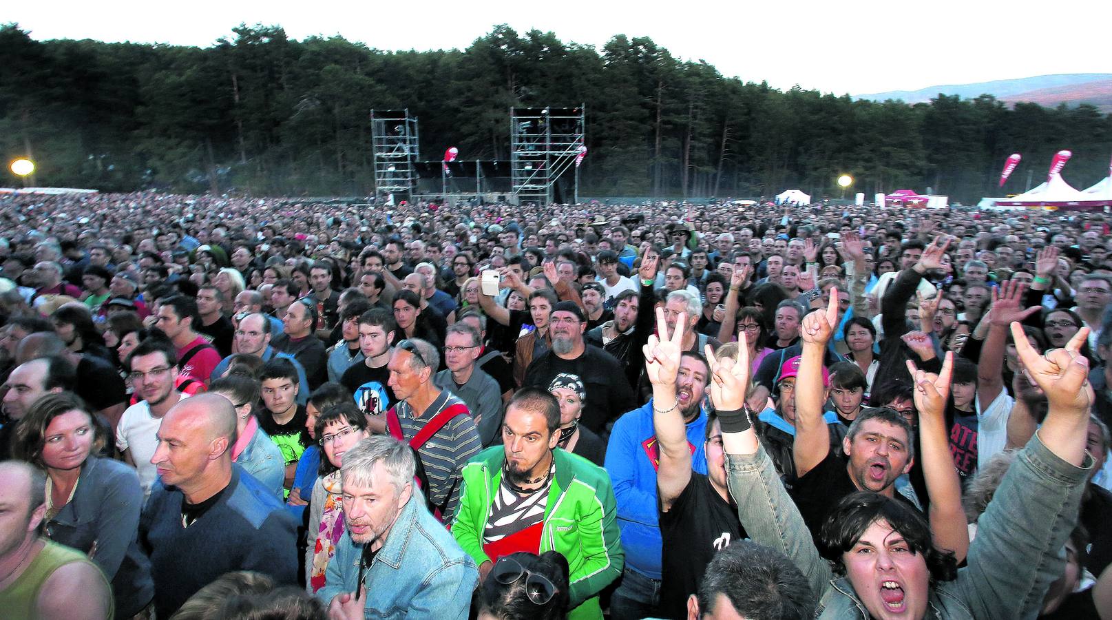 12.000 personas disfrutaron de música y montaña