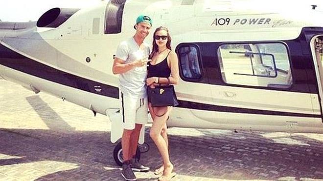 Cristiano Ronaldo disfruta de sus vacaciones con Irina Shayk, en solitario