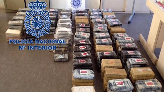 Interceptado en San Rafael un camión con 350 kilos de cocaína oculta entre patatas