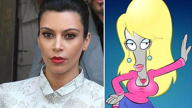 Kim Kardashian en la nueva temporada de 'American Dad'