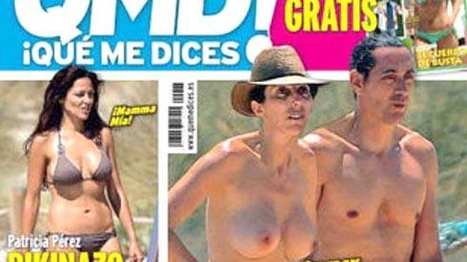 Paz Padilla, pillada en topless en Ibiza