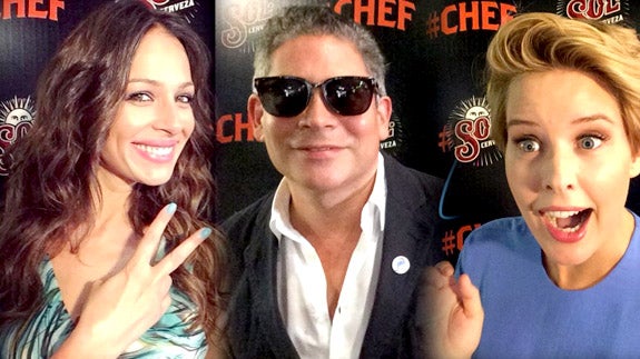 Los finalistas de 'Masterchef2' y el jurado Pepe Rodríguez acuden al pase de '#Chef'